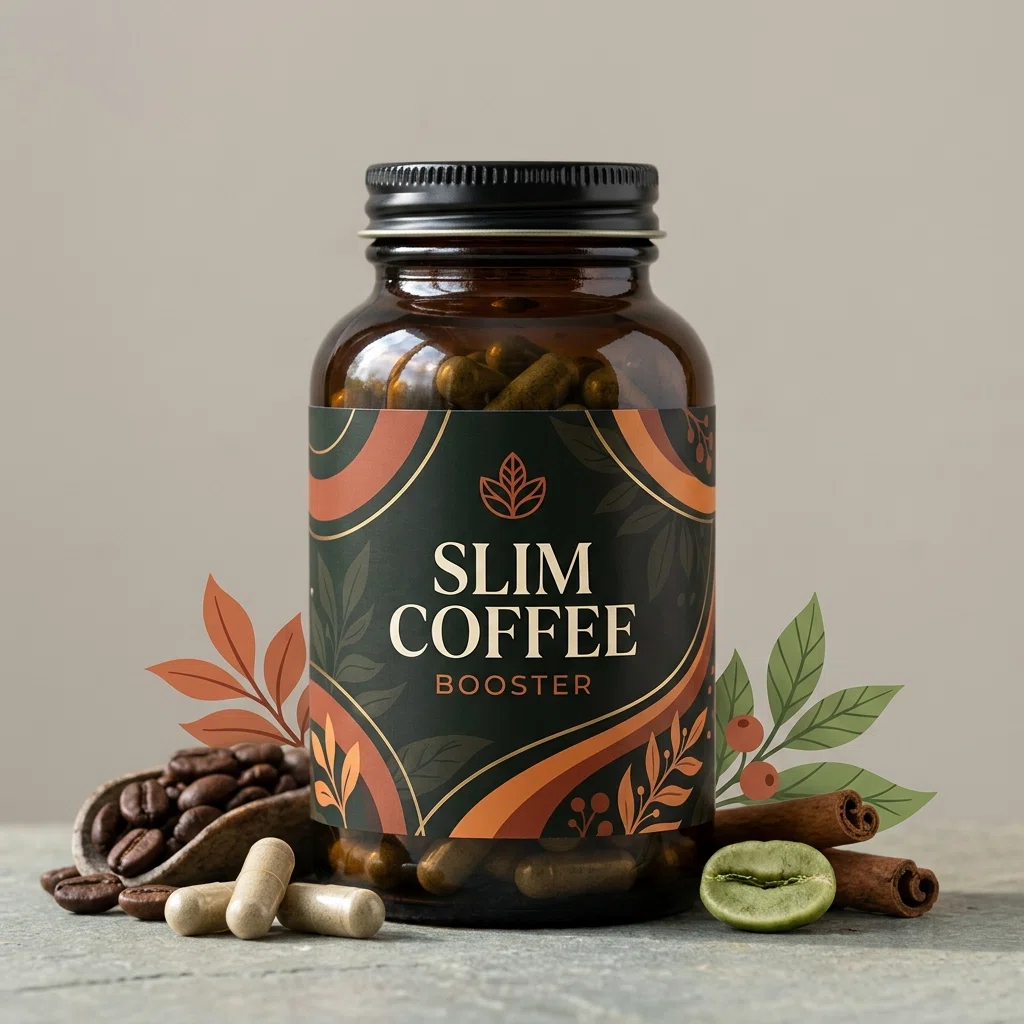 Slim Coffee Booster product box - zinc metabolism supplement